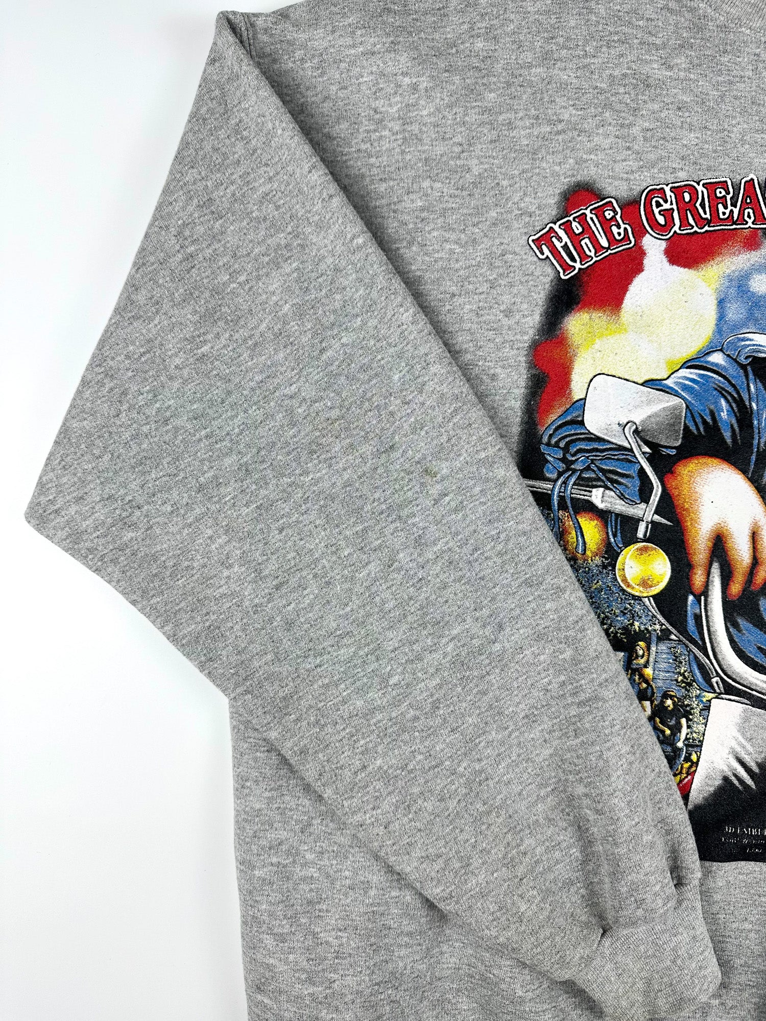 Preloved The Great American Hog Harley Davidson 3D Emblem Sweatshirt (XL)