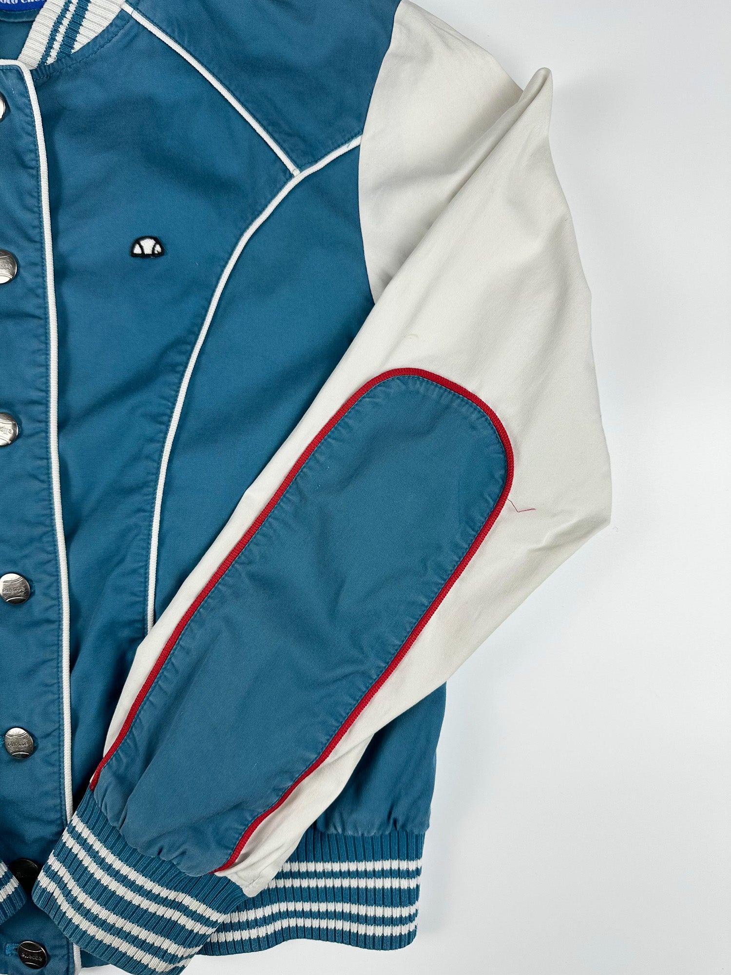 Vintage 00s 2005 S/S Eley Kishimoto x Ellesse Embroidered Varsity Jacket (12)