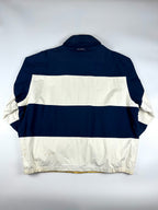 Vintage 90s Nautica Embroidered Spellout Reversible Sailing Jacket (2XL)