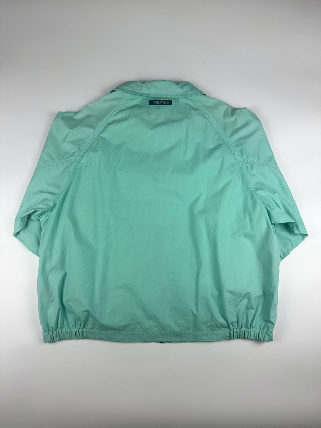 Vintage 90s Nautica Embroidered Small Logo Harrington Jacket (L)