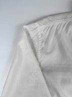 Vintage 90s Nike Embroidered Small Swoosh Horizontal Stripe Spellout Windbreaker Jacket (L)