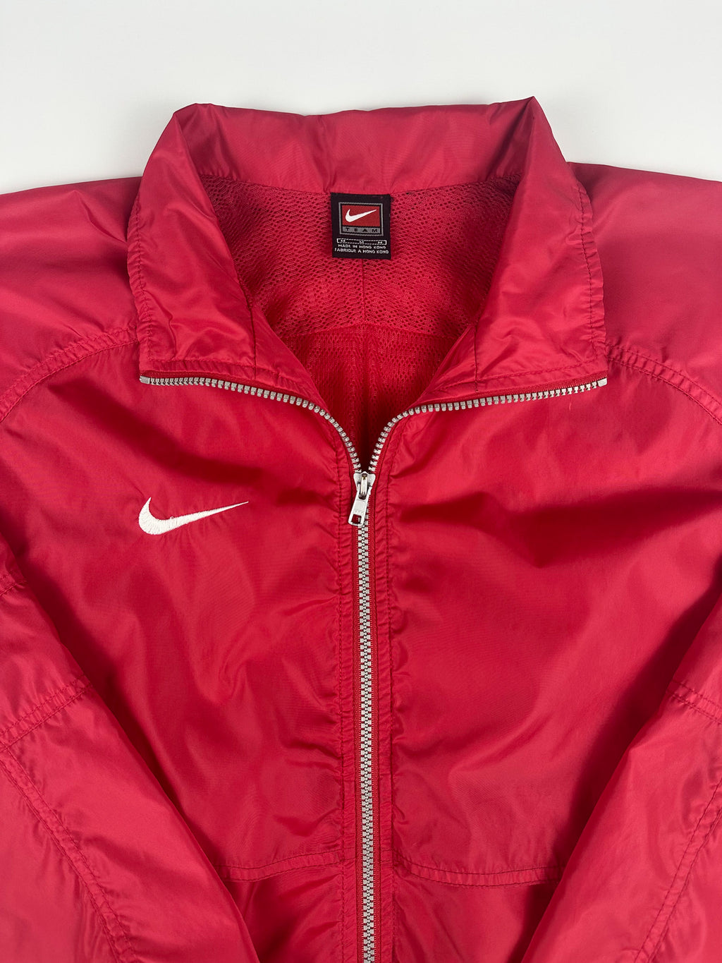 Vintage 90s Nike Team Embroidered Swoosh Windbreaker Jacket (M)