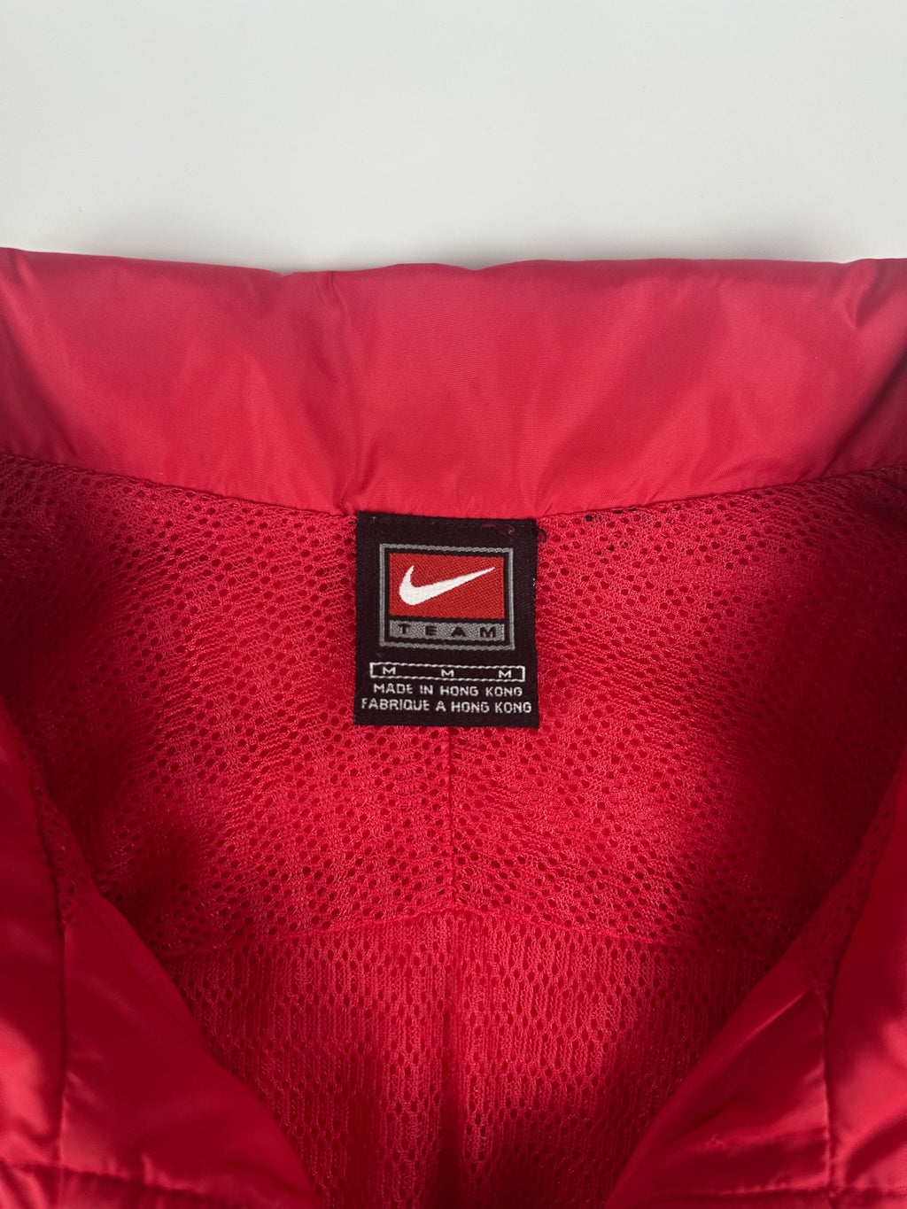 Vintage 90s Nike Team Embroidered Swoosh Windbreaker Jacket (M)