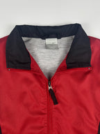Vintage 00s Nike Tape Stripe Embroidered Spellout Windbreaker Jacket (S)
