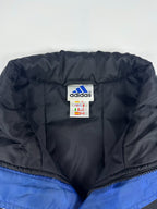 Vintage 90s Adidas 3 Stripe Colour Block Training Parka Jacket (L)