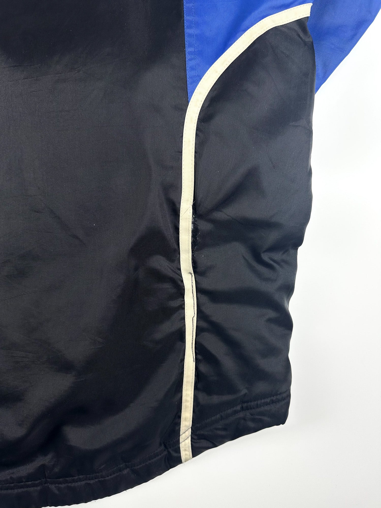 Vintage 90s Adidas 3 Stripe Colour Block Training Parka Jacket (L)