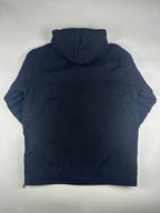 Vintage 90s Starter Brand Fleece Lined Half Zip Heavy Parka Jacket (XL)