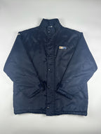 Vintage 90s Reebok Athletic Department Embroidered Heavy Parka Jacket (XL)