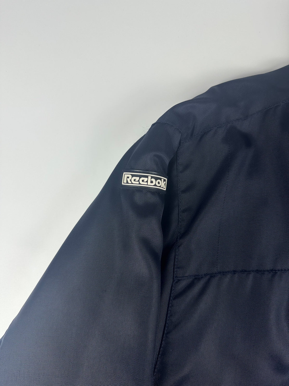Vintage 90s Reebok Athletic Department Embroidered Heavy Parka Jacket (XL)