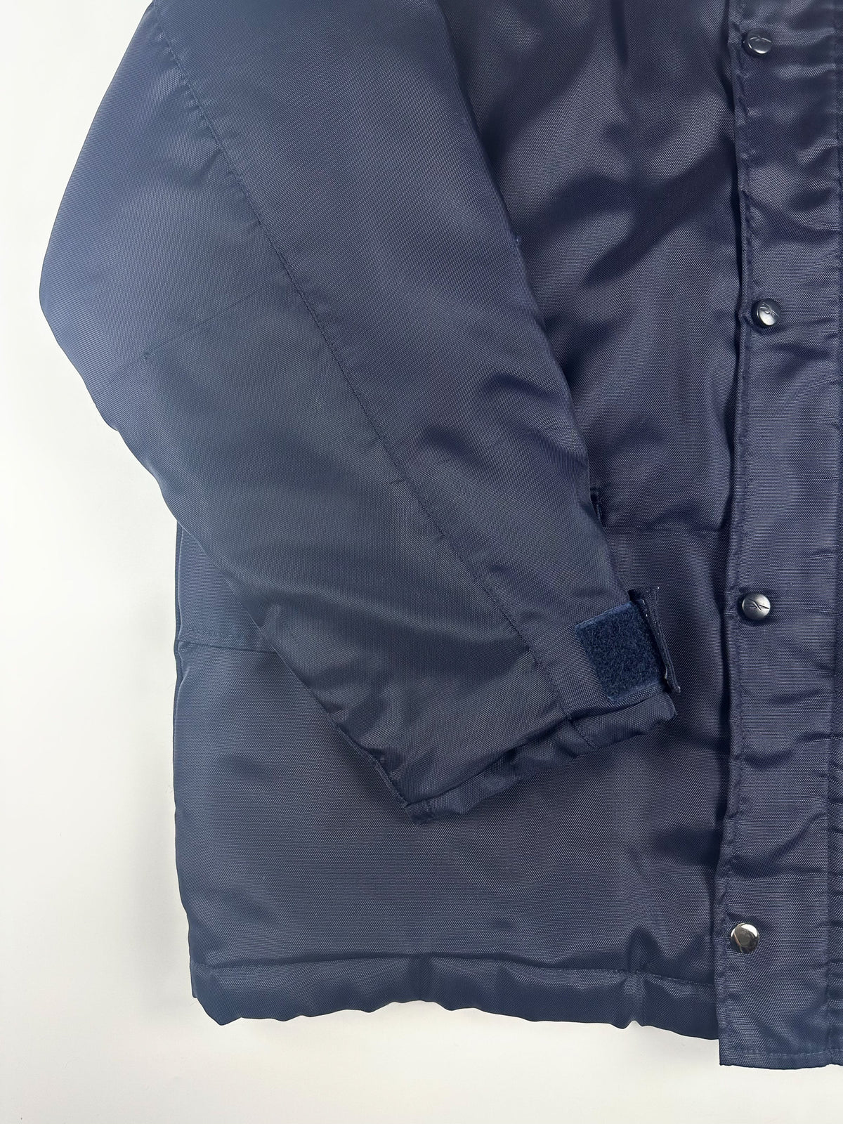 Vintage 90s Reebok Athletic Department Embroidered Heavy Parka Jacket (XL)