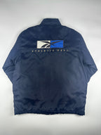 Vintage 90s Reebok Athletic Department Embroidered Heavy Parka Jacket (XL)