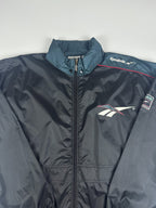 Vintage 90s Reebok Integrity Big Logo Colour Block Windbreaker Jacket (XL)