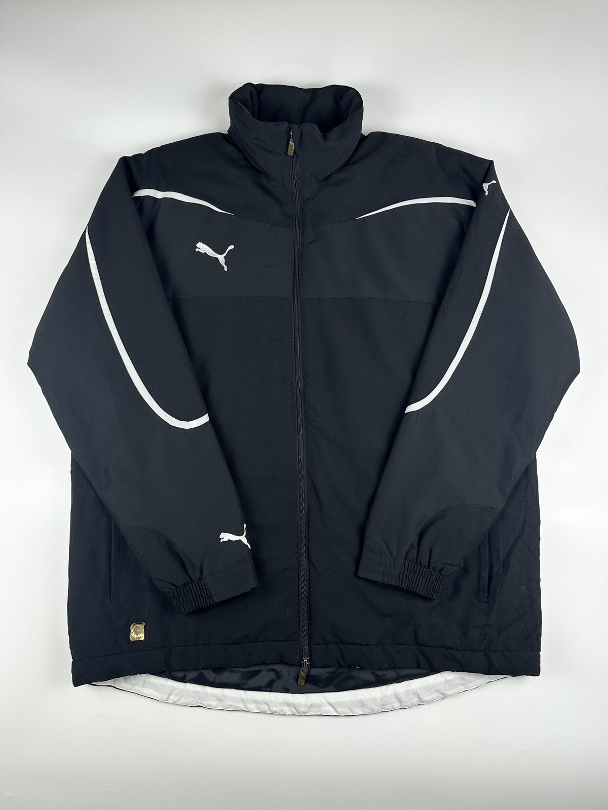 Preloved Puma USP Embroidered Logo Training Parka Puffer Jacket (XL)