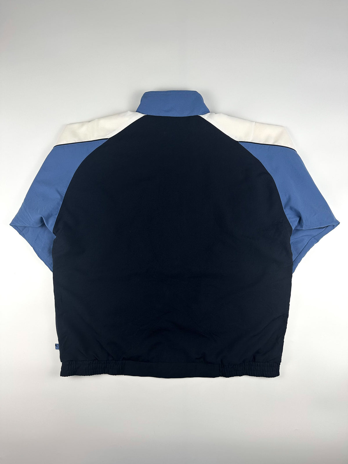 Vintage 00s Puma Embroidered Logo Colour Block Windbreaker Track Jacket (12)