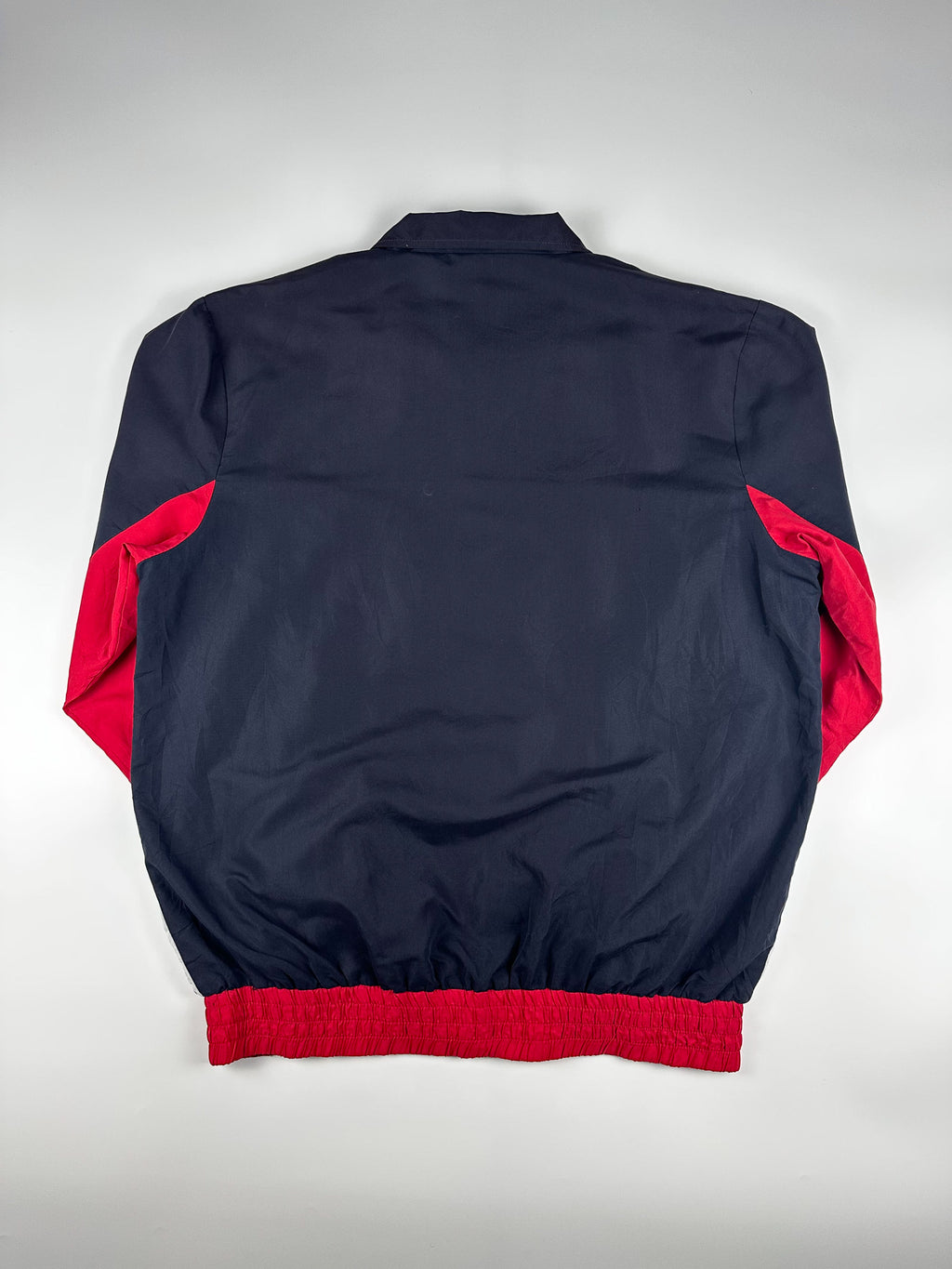 Vintage 00s Kappa Embroidered Logo Colour Block Windbreaker Track Jacket (2XL)
