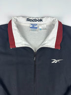 Vintage 90s Reebok Embroidered Logo Spellout Windbreaker Jacket (L)