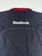 Vintage 90s Reebok Embroidered Logo Spellout Windbreaker Jacket (L)