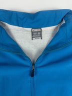 Vintage 00s Nike Football Total 90 Fit Dry Swoosh Logo Windbreaker Jacket (M)