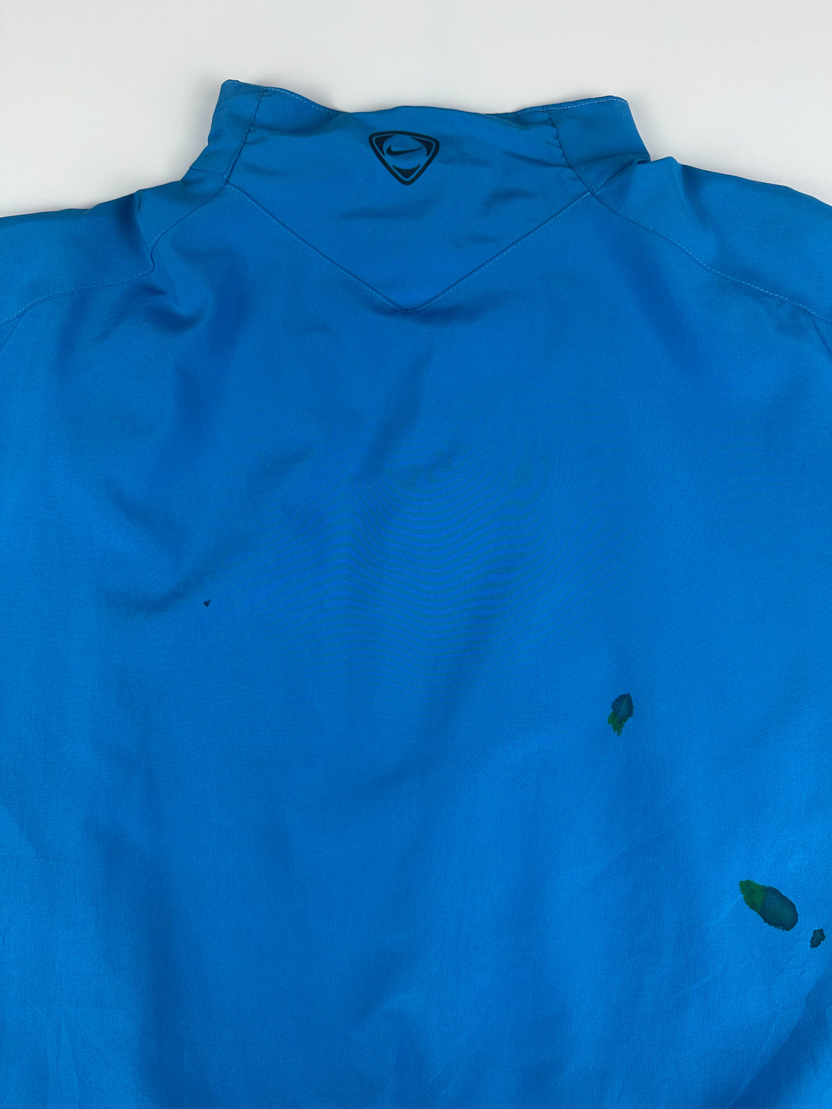 Vintage 00s Nike Football Total 90 Fit Dry Swoosh Logo Windbreaker Jacket (M)