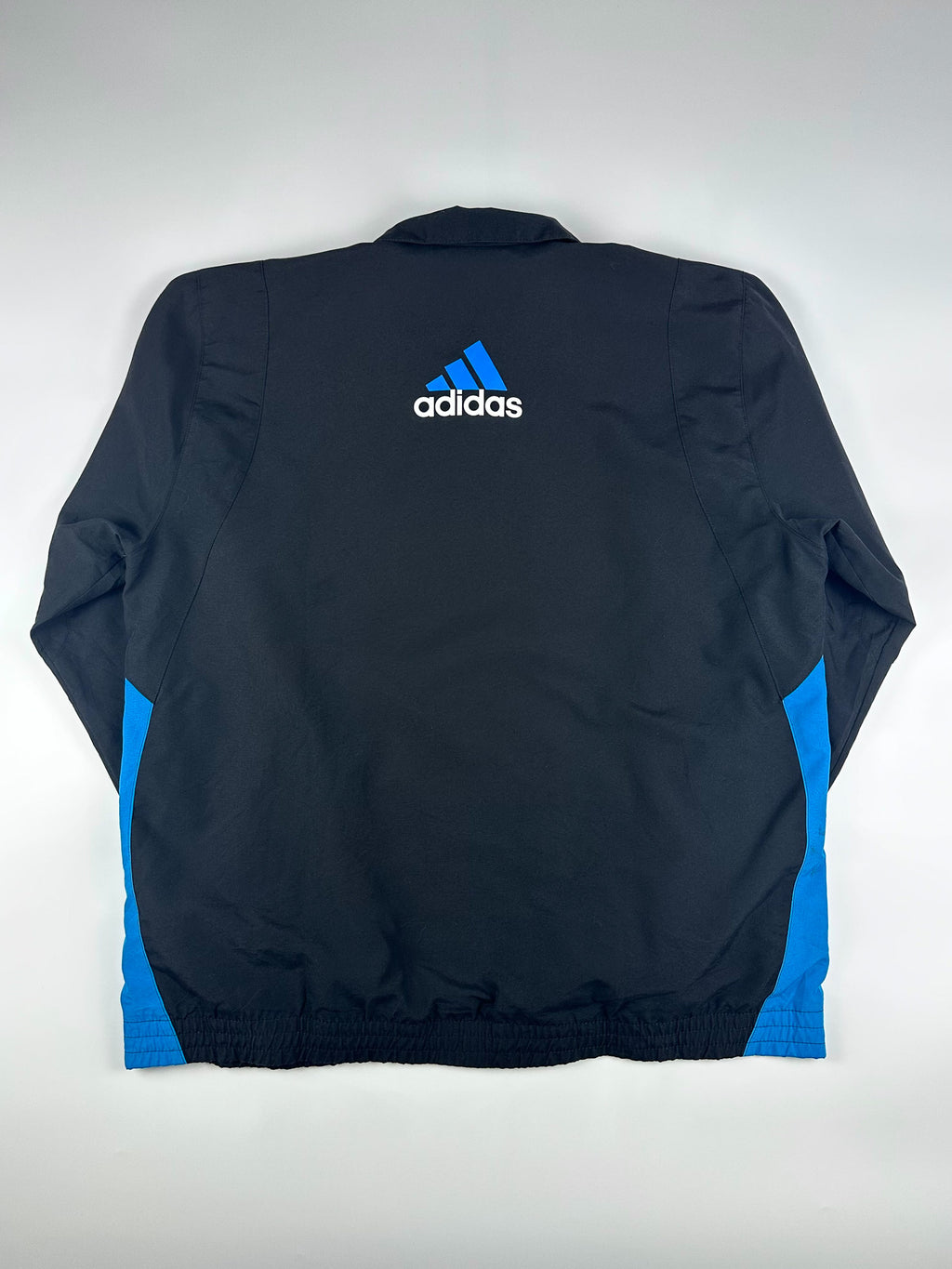 Preloved 2011 Adidas 3 Stripe Embroidered Logo Windbreaker Jacket (L)