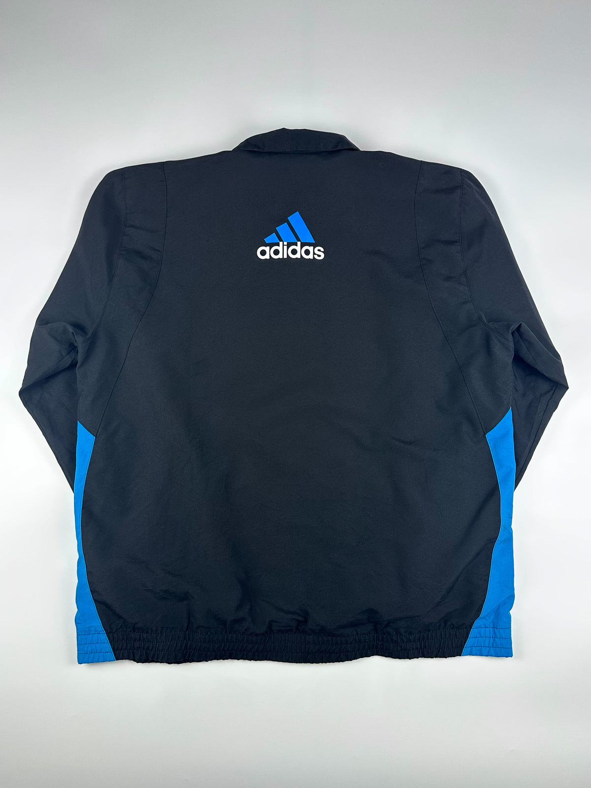 Preloved 2011 Adidas 3 Stripe Embroidered Logo Windbreaker Jacket (L)