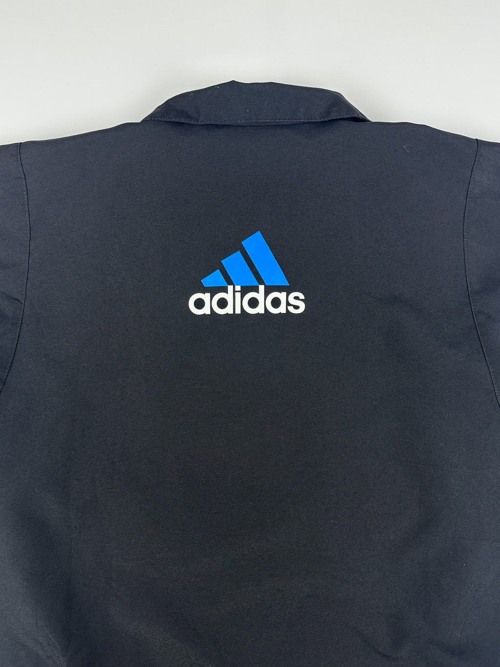Preloved 2011 Adidas 3 Stripe Embroidered Logo Windbreaker Jacket (L)