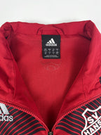 Vintage 00s 06/07 Adidas SV Hansühn Kreisklasse A German Football Windbreaker Jacket (M)