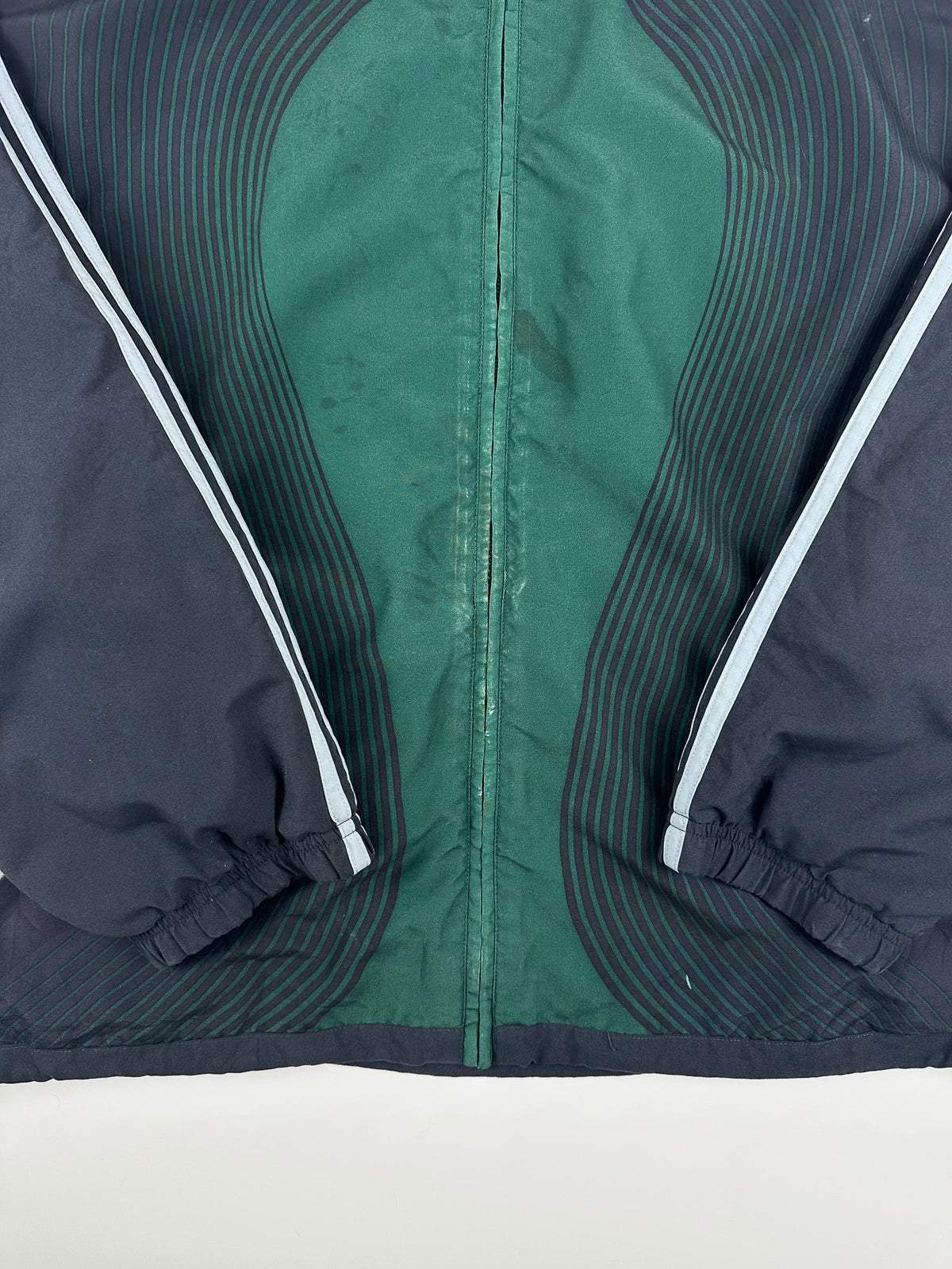 Vintage 00s 06/07 Adidas AS Saint-Étienne Ligue 1 French Football Windbreaker Jacket (XL)