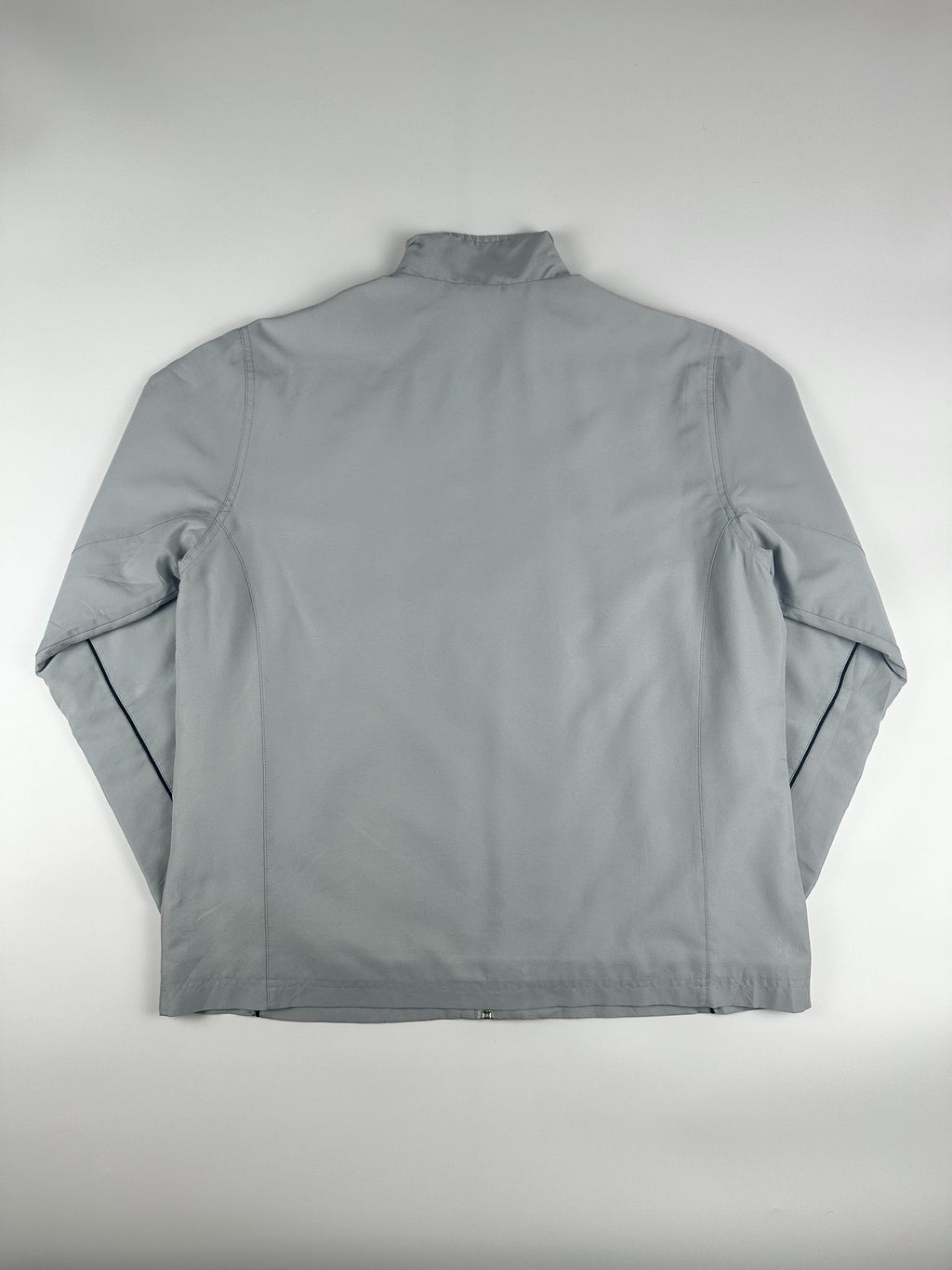 Vintage 00s 2002 Adidas Embroidered Mini Logo Windbreaker Jacket (L)