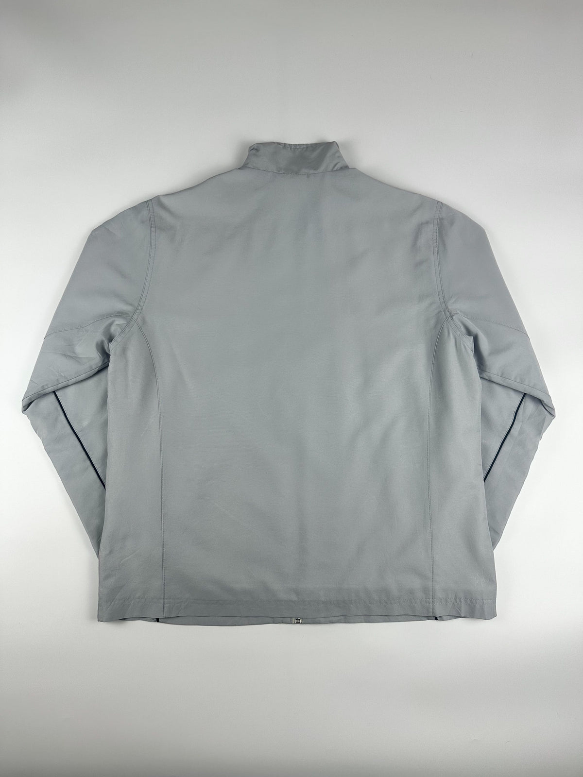 Vintage 00s 2002 Adidas Embroidered Mini Logo Windbreaker Jacket (L)