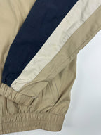 Vintage 00s Adidas 3 Stripe Colour Block 2 Tone Embroidered Logo Windbreaker Jacket (L)