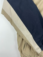 Vintage 00s Adidas 3 Stripe Colour Block 2 Tone Embroidered Logo Windbreaker Jacket (L)