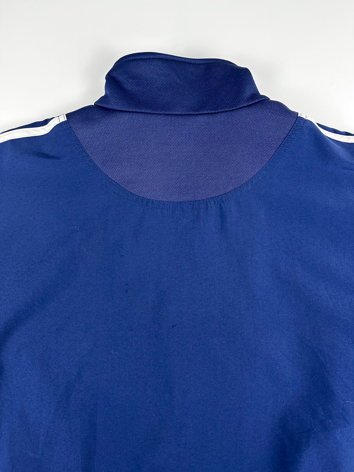 Vintage 90s 1999 Adidas 3 Stripe Embroidered Logo Windbreaker Jacket (XL)