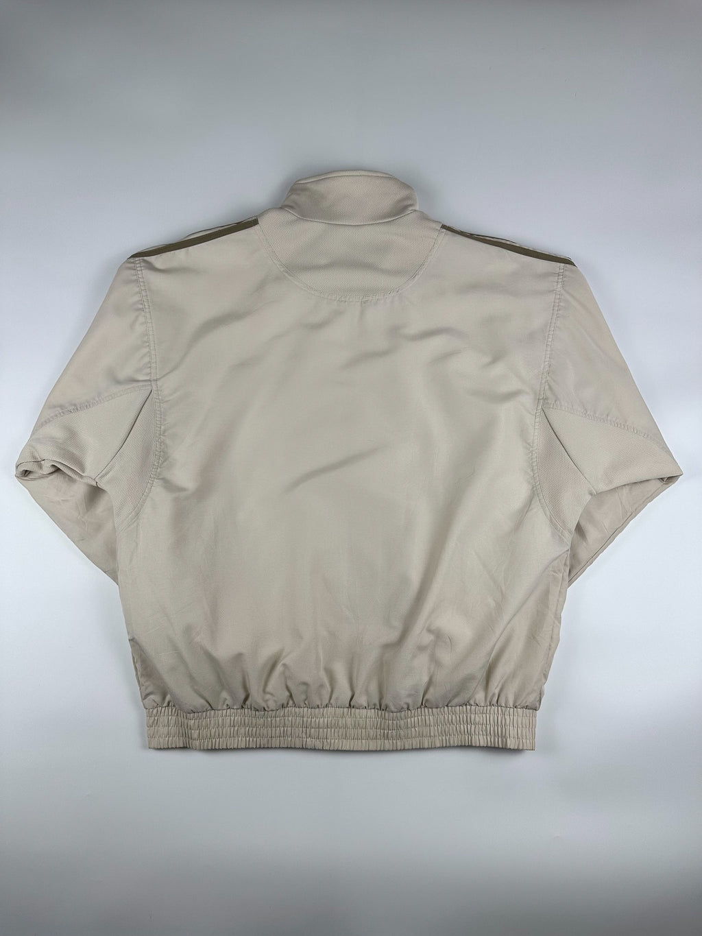 Vintage 00s 2000 Adidas 3 Stripe Embroidered Logo Windbreaker Jacket (L)