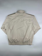 Vintage 00s 2000 Adidas 3 Stripe Embroidered Logo Windbreaker Jacket (L)