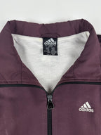 Vintage 90s 1999 Adidas 3 Stripe Embroidered Colour Block Windbreaker Jacket (L)