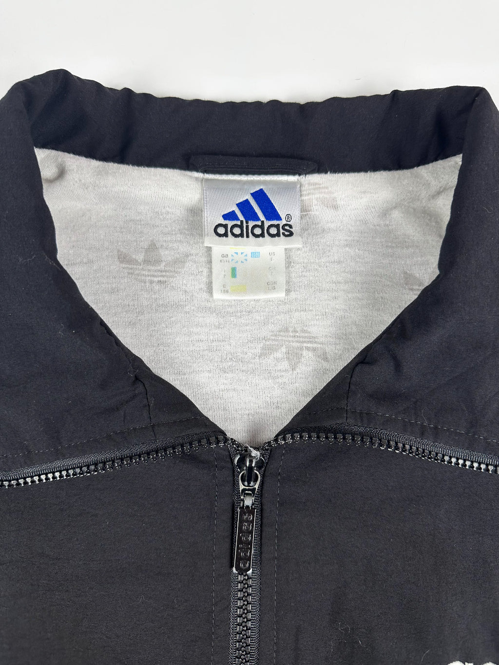 Vintage 90s Adidas FC Rheinfelden McDonald's Switzerland Football Training Windbreaker Jacket (L)