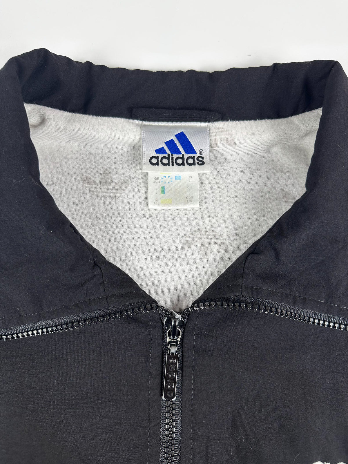 Vintage 90s Adidas FC Rheinfelden McDonald's Switzerland Football Training Windbreaker Jacket (L)