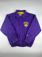 Vintage 90s Logo 7 Minnesota Vikings Team NFL Heavyweight Quilt Lined Jacket (L)