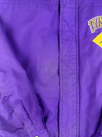 Vintage 90s Logo 7 Minnesota Vikings Team NFL Heavyweight Quilt Lined Jacket (L)