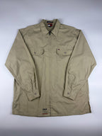 Vintage 00s Tommy Hilfiger Utility Pocket Full Zip Shacket Overshirt Jacket (L)