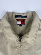 Vintage 00s Tommy Hilfiger Utility Pocket Full Zip Shacket Overshirt Jacket (L)