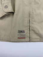 Vintage 00s Tommy Hilfiger Utility Pocket Full Zip Shacket Overshirt Jacket (L)