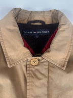 Vintage 00s 2003 Tommy Hilfiger Heavyweight Quilt Lined Western Style Parka Jacket (M)