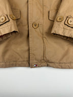 Vintage 00s 2003 Tommy Hilfiger Heavyweight Quilt Lined Western Style Parka Jacket (M)