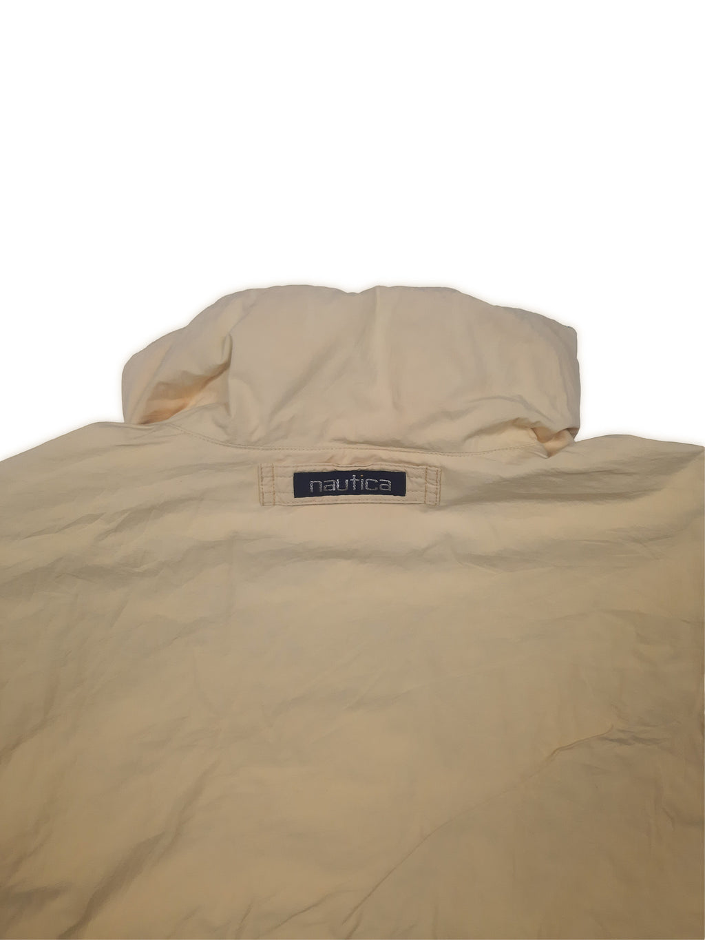 Vintage 90s Nautica Horizontal Striped Reversible Jacket (S)