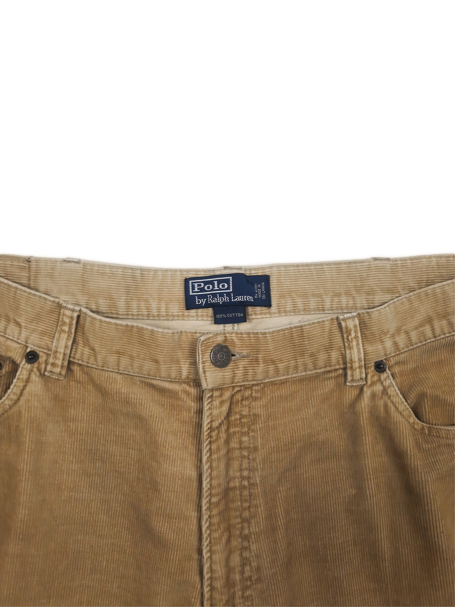 Vintage 90s Polo Ralph Lauren Corduroy Trousers (40x32)