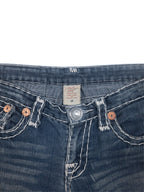 Vintage 00s True Religion Billy Super T Low Rise Boot Cut Slim Jeans (30x30)